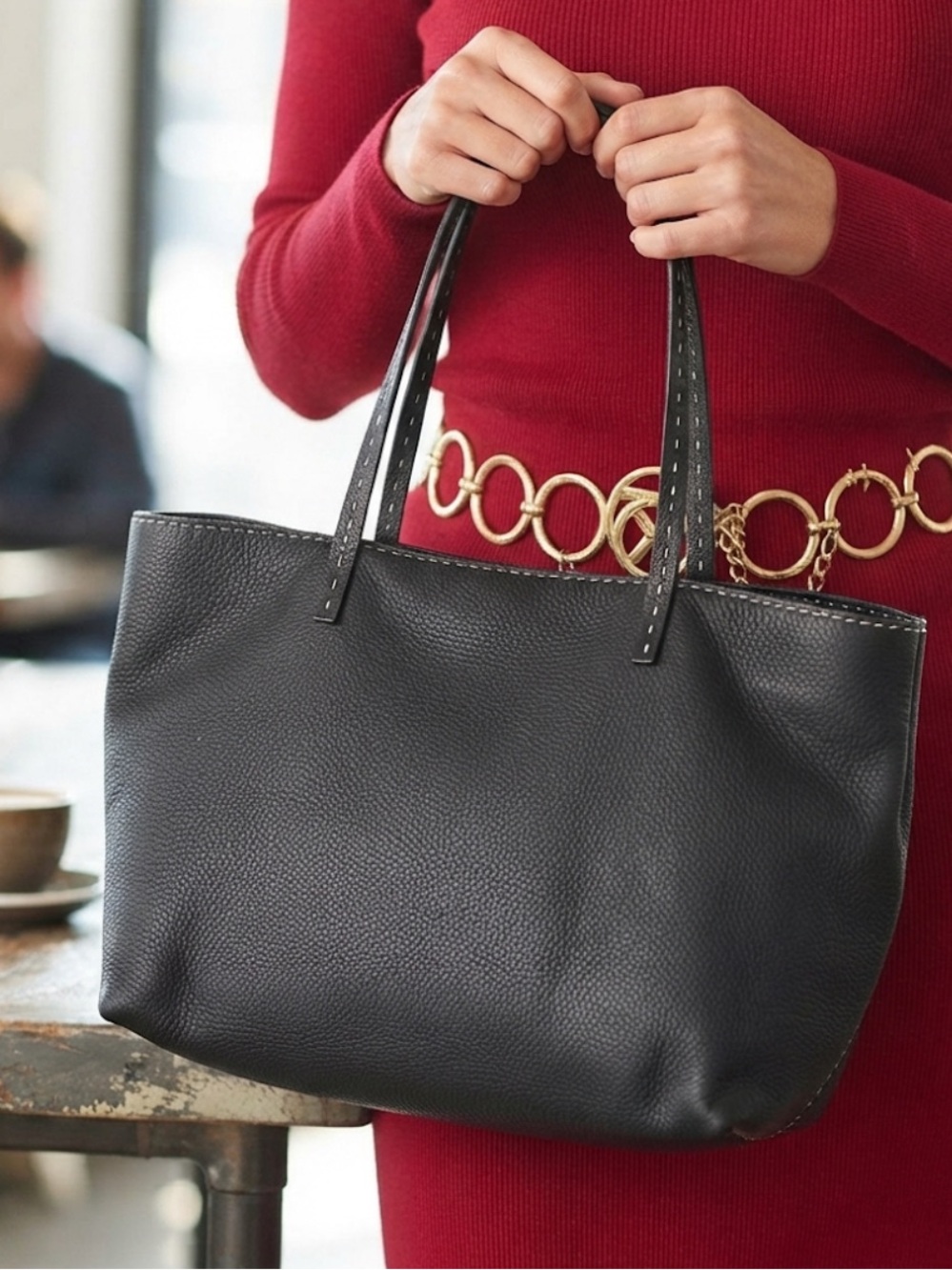 Carla Mancini Leather Bag